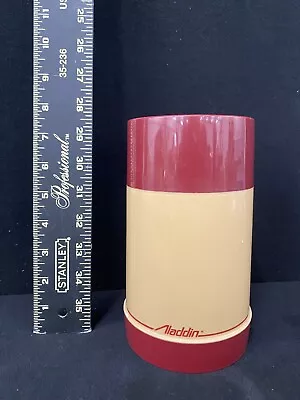 Vintage Aladdin Pint Wide Mouth Thermos W/ Cup Made In USA  • $13.49