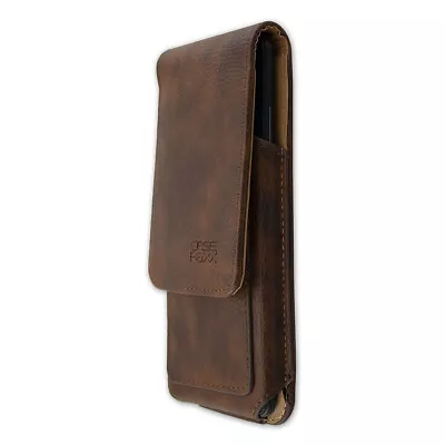 Caseroxx Outdoor Case For UMIDIGI Z2 In Brown Made Of Real Leather • $25.14