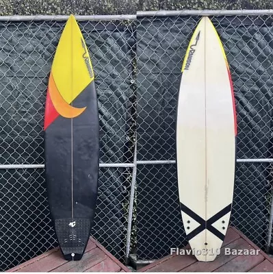 Used RAWSON SURFBOARDS HSK8 Step Up - 6'5 X 18 3/8 X 2 1/4 - 3 FCS Plugs • $199