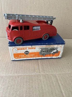 £31.99 • Buy Dinky Toys No.555 Commer Fire Engine W/Extending Ladder.Boxed Vintage Diecast