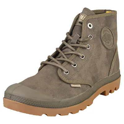 Palladium Pampa Hi Wax Unisex Major Brown Casual Boots • £78.49