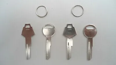 4 Usa Made Key Blanks! For Mopar Chrysler Dodge Plymouth & Truck Wagon Etc • $8.95