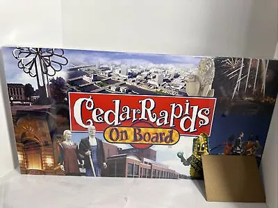 Cedar Rapids IOWA On Board Game Monopoly Very Rare New • $179.98