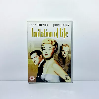 Imitation Of Life DVD Film (1959) Movie 50’s Lana Turner John Gavin Hollywood • £7.99