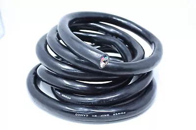 12 Ft 6/4 Soow So Soo Sow Black Rubber Cord Extension Wire/cable • $80