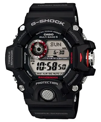 Casio G-Shock Rangeman Digital Mens Black Watch GW9400-1 GW-9400-1 • $378.99