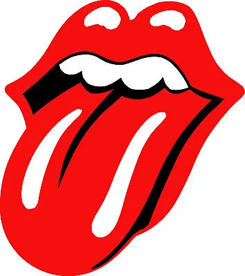 Rolling Stones Large 3 Colour  Wall / Window Mural Giant Art Sticker Decal Vinyl • £12.50