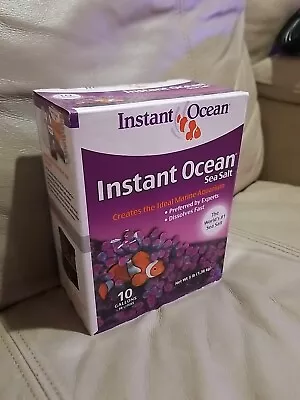 New Instant Ocean 10 Gallon Sea Salt Free Shipping  • $19.99