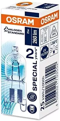 £9.77 • Buy 2X OSRAM Oven HALOPIN 25W G9 Halogen Capsule Bulb 230//240V