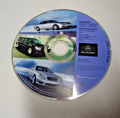 2004-2006 Cl E S Slk Sl Cls Mercedes Navigation Dvd Bq6460216 Version 2006.1 Oem • $39