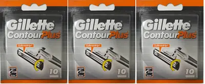Gillette Contour Plus (Atra Plus) Refill Razor Blades - 30 Cartridges • $57.31