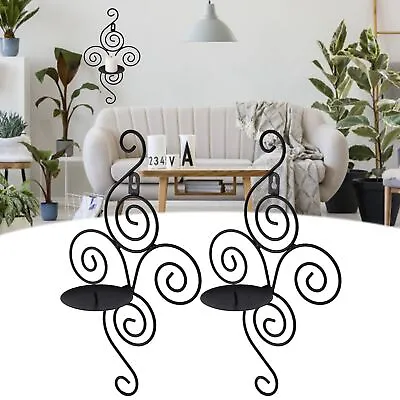 Wall Mounted Candle Stick Elegant Candle Holder For Living Room Home Decor DT • £17