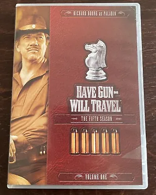 Have Gun Will Travel: Season 5 Volume One - DVD - VERY GOOD • $6.95