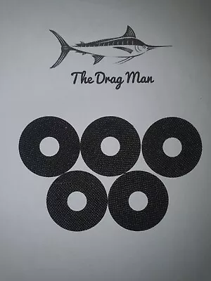 Carbontex Carbon Drag Washers Daiwa Windcast Z4500 Z5000 Z5000ld Z5500 • $23.50