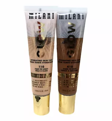 Milani Glow Hydrating Skin Tint (29% Squalane | 30mL/1Oz) NEW *YOU PICK!* • $6.95