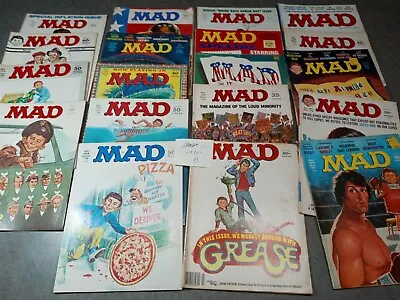 Mad Magazine 19pc Lot 1970's Era Comic Humor • $54.99