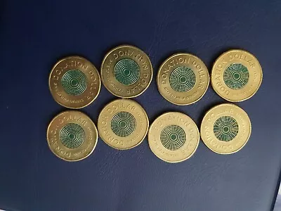 $14.95 • Buy 2020/2021 One Dollar $1 Australian Rare Limited Coin Donation Set - Green Gold