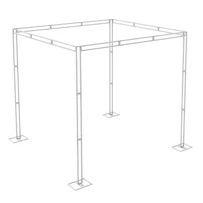 Heavy Duty Iron Wedding Backdrop Stand DIY Party Canopy Frame Kit Indoor Outdoor • £120.95