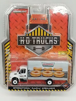 Greenlight - 1/64 - Green Machine  Krispy Kreme International Box Van Series 4 • $29.90