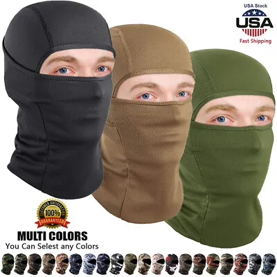 Balaclava Face Mask Motorcycle Windproof Camo Fishing Face Cover Winter Ski Mask • $5.98