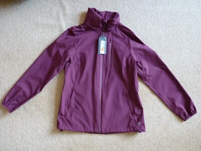 £29.99 • Buy Ladies M & S Goodmove Dark Mulberry Waterproof Active Run Jacket Size 10 RRP £79