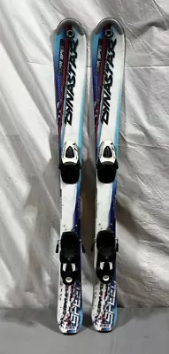 Dynastar Team Speed 100cm 100-66-87 R=6m Kids Skis Salomon TZ5 Bindings CLEAN • $54.95