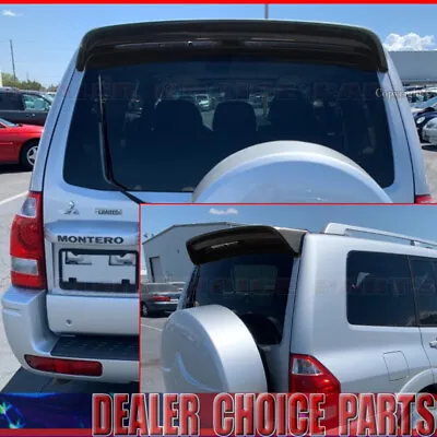2001-2005 2006 Mitsubishi MONTERO Factory Style Roof Spoiler PAINTED GLOSS BLACK • $136.43
