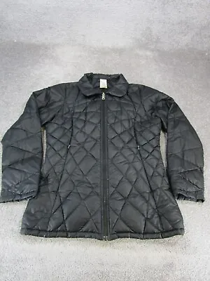 Patagonia Jacket Womens Large Tres Jacket Black Quilted Down *Inner Only • $58.49