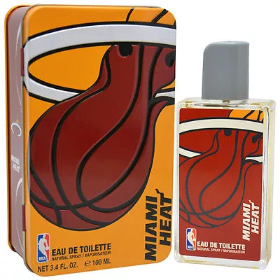 Miami Heat For Men  By Nba 3.4/3.3 Oz Edc Spray For Men New In Box  • $15.90