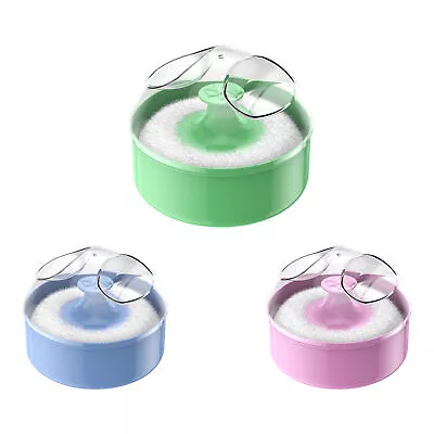 Baby Body Cosmetic Powder Puff Body Powder Puff And Container Case • $6.62