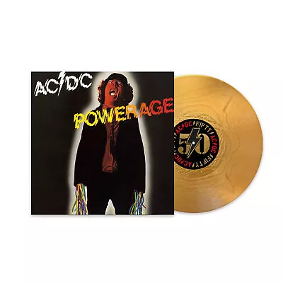 AC/DC 'Powerage' (50th Anniversary) LP Gold Vinyl - New & Sealed • $78.20