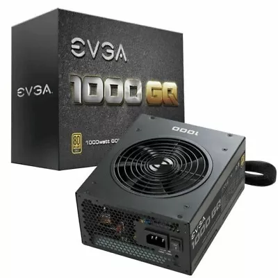 EVGA 1000 GQ 80Plus Gold 1000W Modular Power Supply & Cables • $20.50