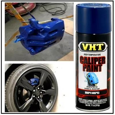 VHT Caliper Paint High Temp Coat Spray Can Bright Blue Brake Gloss Drum Custom • $26.75