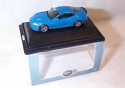 Oxford 76XKR001 Jaguar XKR-S In Blue 1:76 Scale New In Case • $12.01