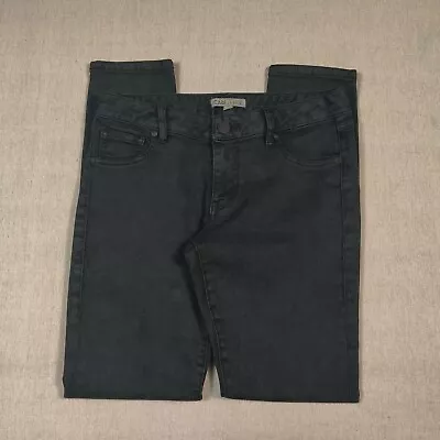 CAbi Women's Jegging Jeans Sz 4 Black Stretch Denim W/ Faux Front Pockets • $12.50