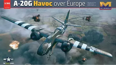 HK Models 1/32 US A-20G Havoc Over Europe 01E039 • $214.99