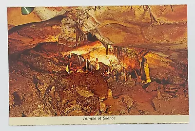 Temple Of Silence Cave Of The Winds Manitou Springs Colorado Postcard Unposted • $2.59