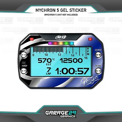 Praga Style Mychron 5 Gel Lap Timer Sticker • $19.88