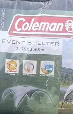 Coleman Event Shelter/Gazebo Size Large 3.65M X 3.65M • £50