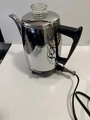 Vintage GE General Electric 10 Cup Automatic Percolator G4 P12 • $50