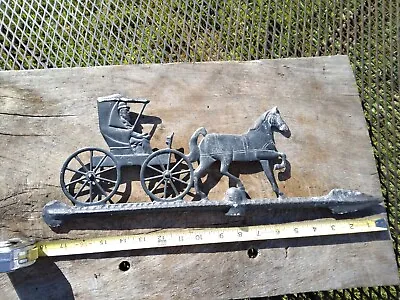 Vintage Horse & Buggy Weathervane Part • $20