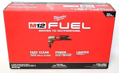 Milwaukee 2476-20 12V Cordless 16 Gauge Variable Speed Nibbler (Tool Only) - NEW • $189.99