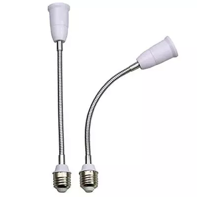 E26/E27 Light Socket Extender AdapterE26 To E26 Socket  30CM/12 In (2-Pack) • $13.73