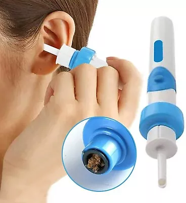 Electric Cordless Vacuum Ear Cleaner Wax Remover Safety Painless Cleaning Device • $5.99