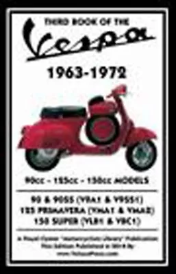 Floyd Clymer Third Book Of Vespa 1963-1972 - 90cc-125cc-150cc Models  • $24.95