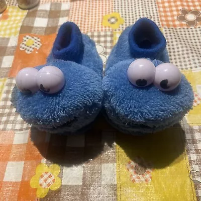 NSesame Street Boys Or Girls Slippers Cookie Monster • $5