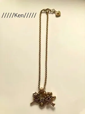 VERSACE GIANNI VERSACE Necklace Pendant AUTH MEDUSA Vintage Rare F/S 41cm • $468.99