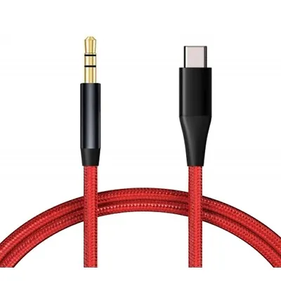 For IPhone 15/Pro/Max/Plus USB-C To 3.5mm Aux Cable Audio Cord Car Stereo Aux-in • $12.34