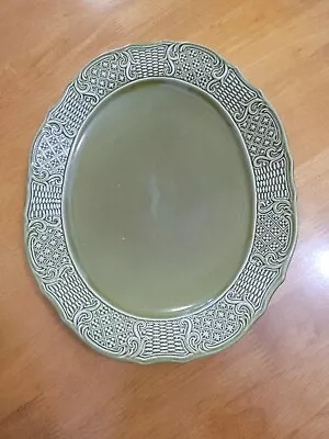 Vintage Canonsburg Pottery Co. Maderia Ironstone Serving Platter • $13.99