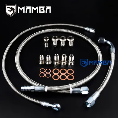 Turbo Oil & Water Line Kit For AUDI TT S3 1.8T 225HP K04-020 K04-022 K04-023 TW • $91.86